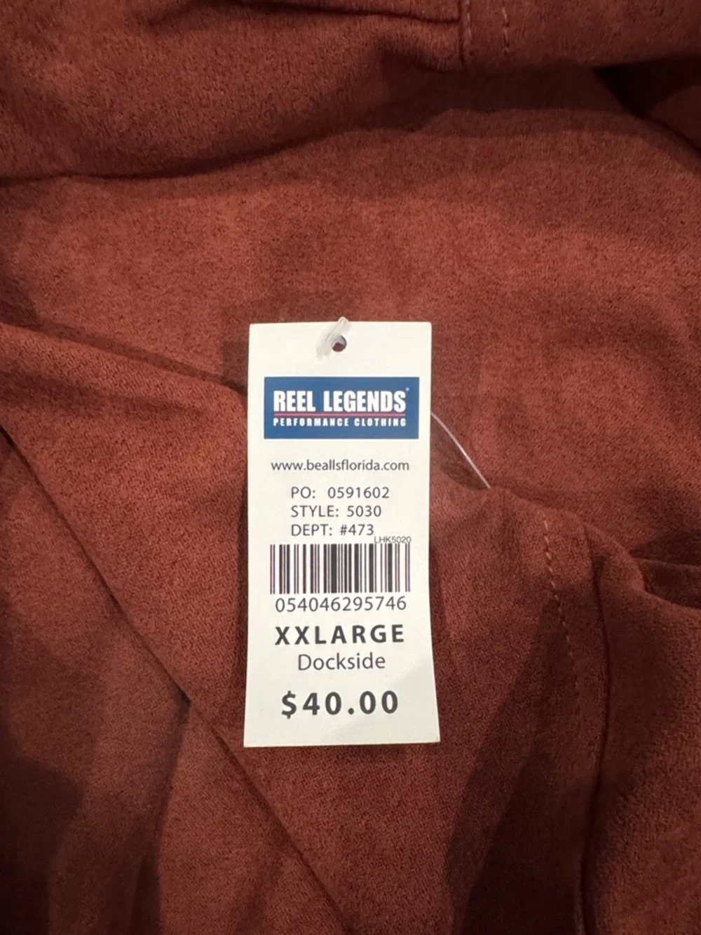 Men's Reel legends button down - Picture 3 of 3